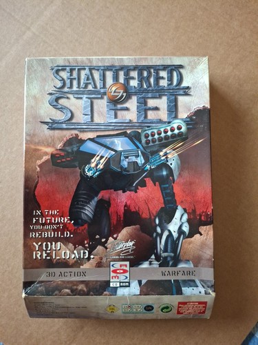 Shattered steel pc cd - steel,