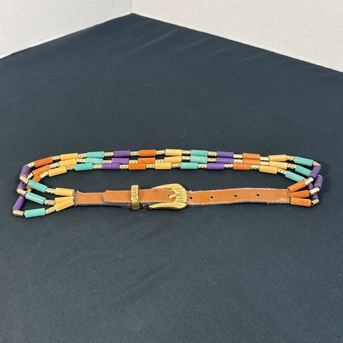 Womens beautiful beaded belt - beautiful,