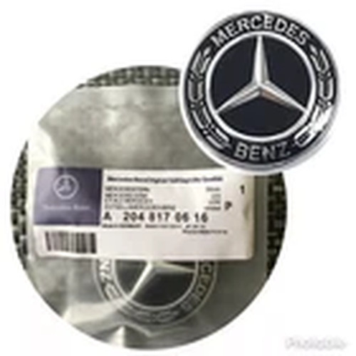 Mercedes benz black wreath - mercedes-benz,