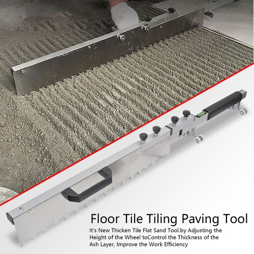 1250mm tile flat sand - 1250mm,