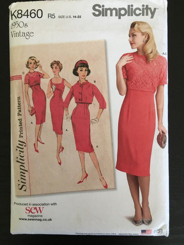 Simplicity k8460 sewing - k8460,