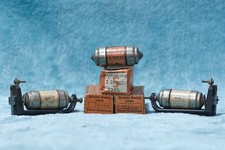 VINTAGE BULGIN/VARLEY/MORGANITE DUPLEX RESISTORS.VALVE RADIO RESTORATION/PROJECT