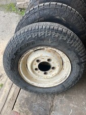 Land Rover Defender Wheels and Tyres x 5 205x16 toyo all terrains