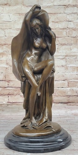 Sexy women nude bronze figure - women,