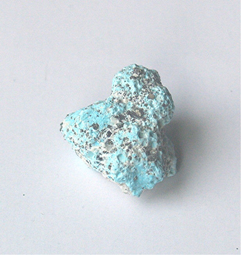 Raw turquoise chalk with - raw,
