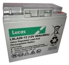 Lucas 12V 20AH VRLA AGM Sealed