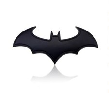 BATMAN CAR STICKER BLACK 3D