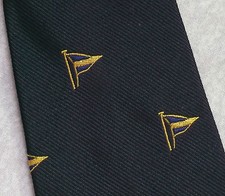 Tie Necktie Mens Vintage Flag