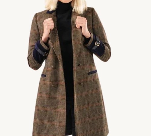 Kensington wool trench - trench, tweed