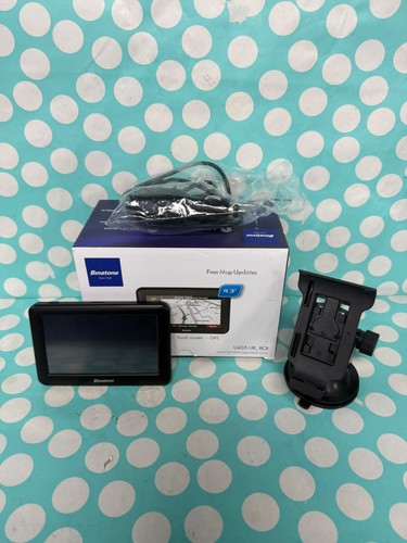 Binatone u435 sat nav - u435, boxed