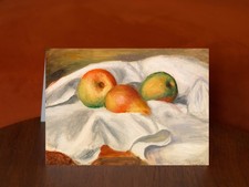 Pears - A5 Art Print Card - Pierre-Auguste Renoir