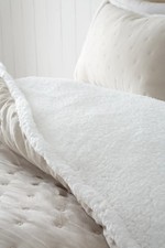 Catherine Lansfield'Cosy Nori' Soft Sherpa Single Duvet Cover Set