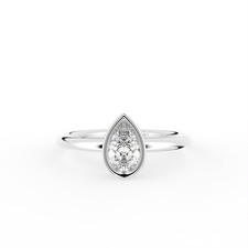 14K Rose Gold Lab Grown