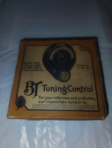 Vintage tuning control - b-t,