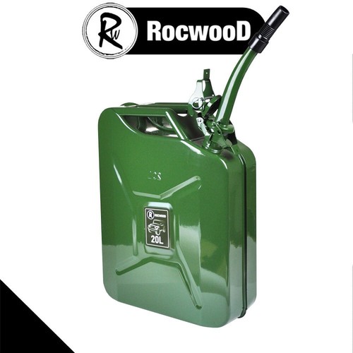 Fuel can 20l jerry army - can, green