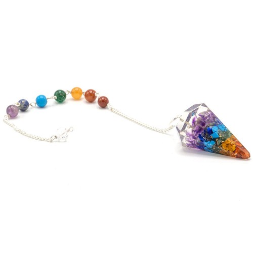 Orgonite power chakra pendulum - orgonite,