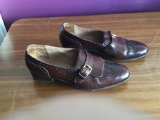 vintage brown brogue ladies