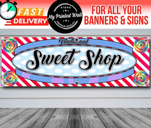 Sweet shop banner - sweet,