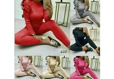 Womens Ladies Fine Ribbed