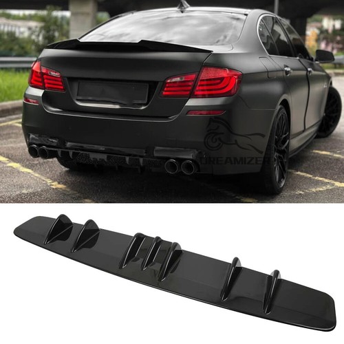 Rear bumper diffuser spoiler - rear,