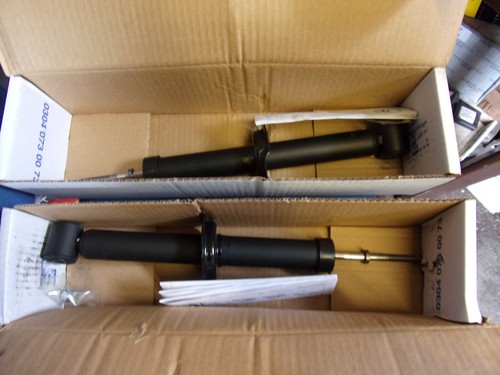 Rear shock absorbers - shock, skoda