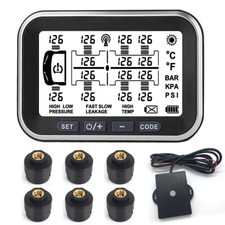 6 Sensors TPMS Tire Pressure