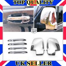 Chrome Mirror Cover 2 pcs + 4 Door Handle For Mercedes SPRINTER W907 2018-UP