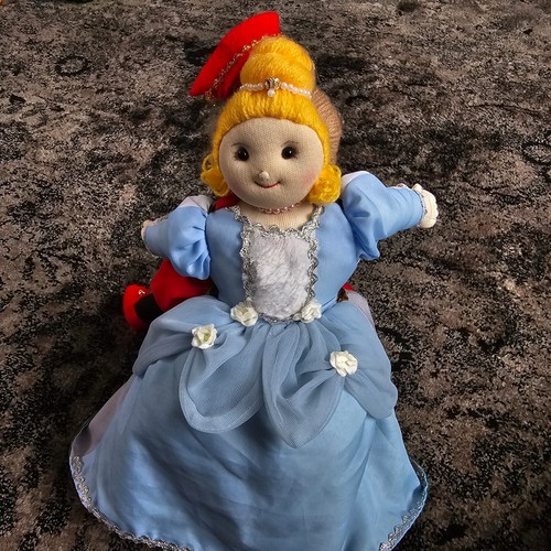 Cinderella topsy turvy doll - cinderella,