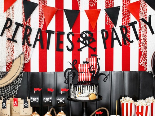 Pirate party banner - pirate,