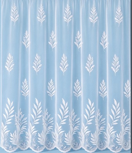 White floral net - ,
