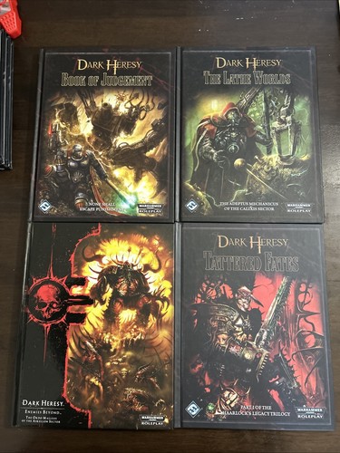 Lot dark heresy - of, books