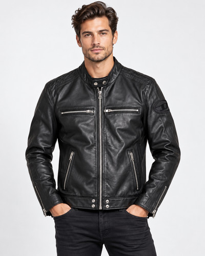 Diesel boy leather jacket - l-boy-cl,