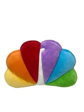 NBC 2018 Peacock Plush Rainbow