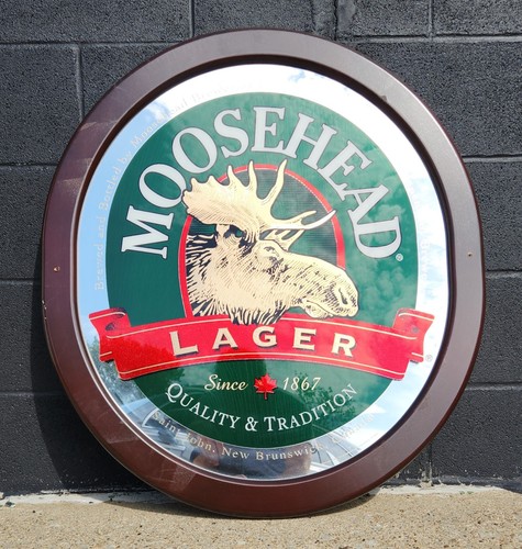 Moosehead lager beer - moosehead,