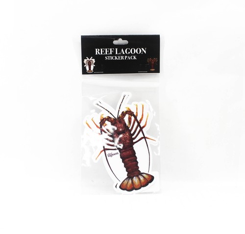 Reef lagoon sticker - reef,