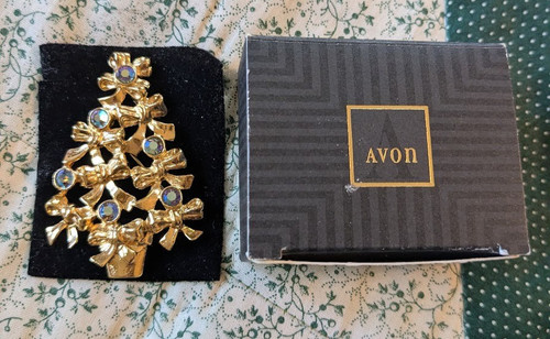 Vintage avon christmas tree - vintage,