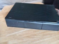 Vintage Black Audio Cassette Tape Storage Cabinet Case Holds 36 Cassettes