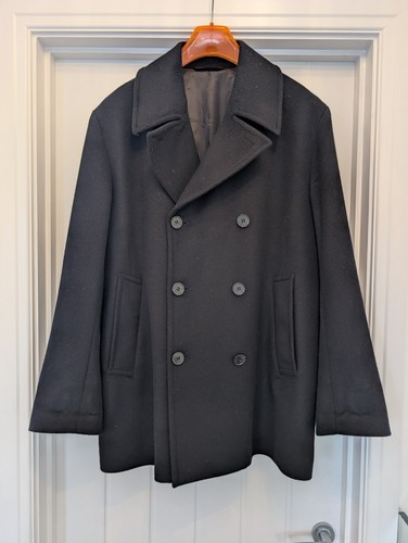 Mackintosh black dalton wool - mackintosh,
