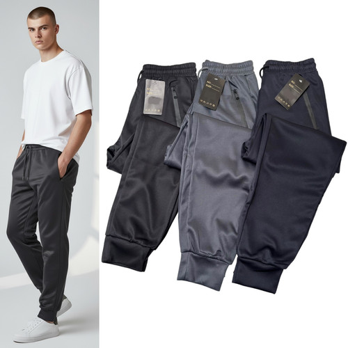Mens silky cuffed - cuffed, tracksuit
