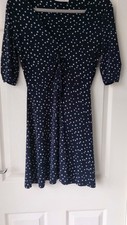 Oasis Women Size S Navy Blue
