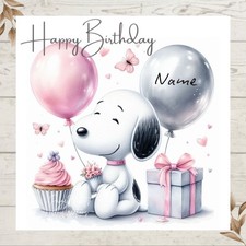 Personalised SNOOPY The Dog