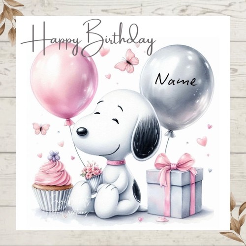 Personalised snoopy the - personalised,