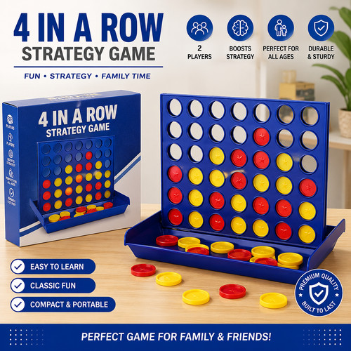 Connect four row - connect, in