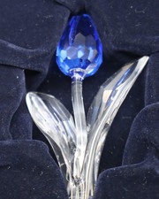 Swarovski Large Blue Tulip