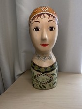 Vintage Millinery Plaster Head