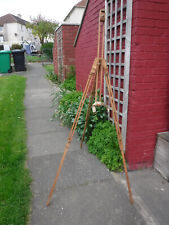 VGC Antique Artist easel, solid beech, Windsor and Newton, mid century,