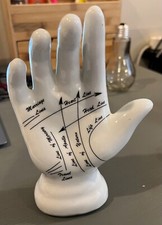 CERAMIC PALMISTRY HAND MODEL
