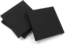 Artist Black 6"x6" Stretched