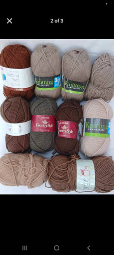 Earth tone wool job - tone, lot