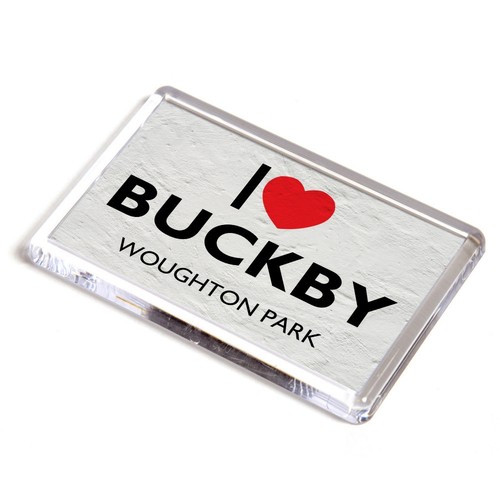 Fridge magnet love buckby - i,